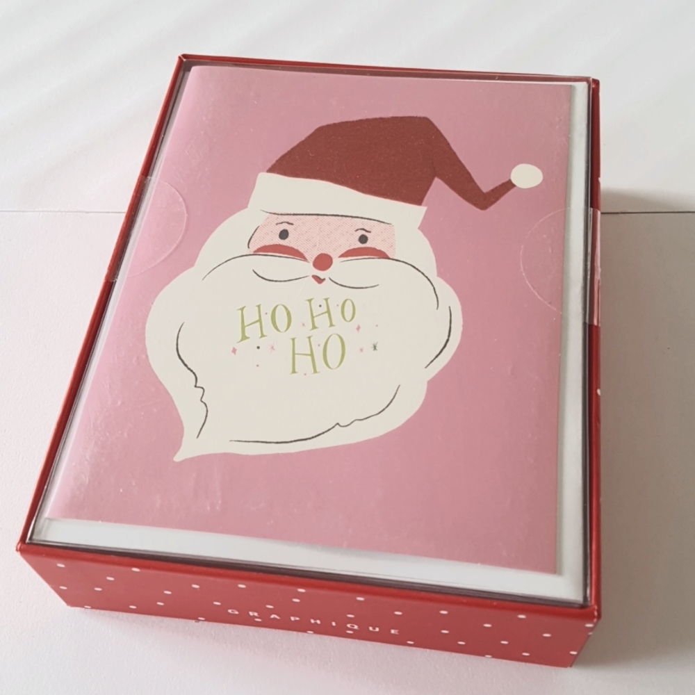 🎅🏼2/26$ 30 Pcs Christmas Cards Cartes de Noël 4.25"x5.5" In.